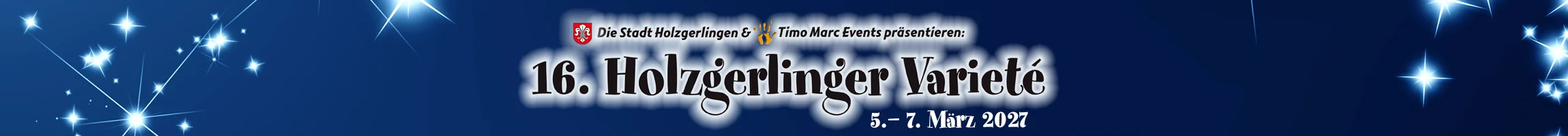 Timo Marc, Zauberkünstler und Moderator präsentiert das Holzgerlinger Varieté